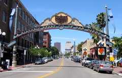 Gaslamp district downtown - Attraction - Gaslamp, San Diego, CA