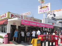 Pinks Hot Dogs - Dining - 709 N La Brea Ave, Los Angeles, CA, United States Pinks Hot Dogs - Dining - 709 N La Brea Ave, Los Angeles, CA, United States