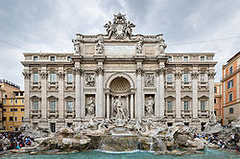 Trevi Fountain - Attraction - Via del Lavoratore, 44, Roma, Roma, Italy
