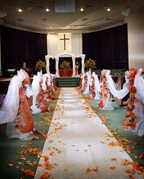 Grace Church Of The Nazarene Wedding In October in Fort Campbell North, KY, USA