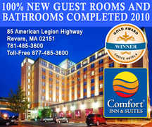 Comfort Inn & Suites Boston-Airport - Hotel - 85 American Legion Hwy, Revere, MA, 02151