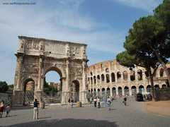 Arch of Constantine - ATTRACTIONS/ SITIOS DE INTERES - Via di San Gregorio, Rome, Lazio, IT