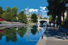 Rideau Canal - Beach or Park - Rideau Centre, Canada Rideau Canal - Beach or Park - Rideau Centre, Canada
