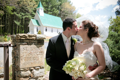 Our Wedding in Valle Crucis, NC, USA